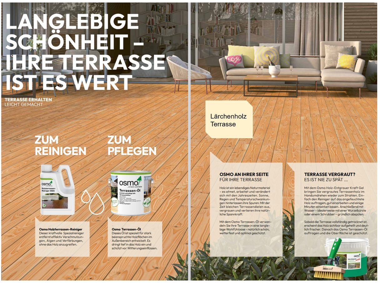 Osmo Terrasenpflege