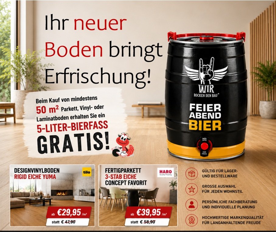 Bieraktion Boden