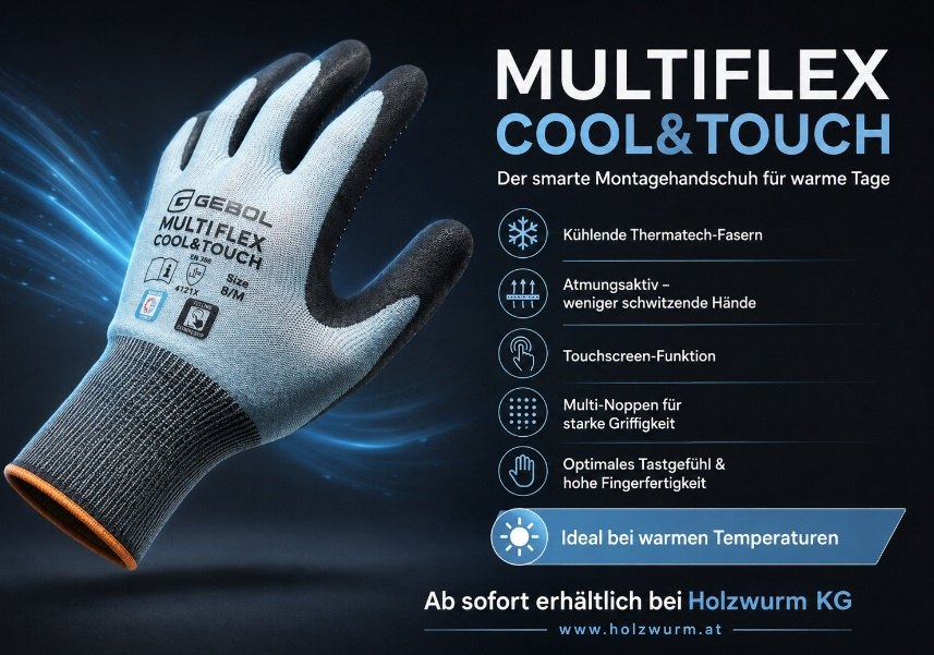 Handschuh Gebol Multiflex Cool & Touch